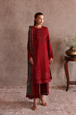 Deep Maroon Shirt & Izaar