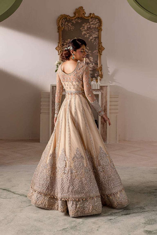 Beige kalidaar and lehnga