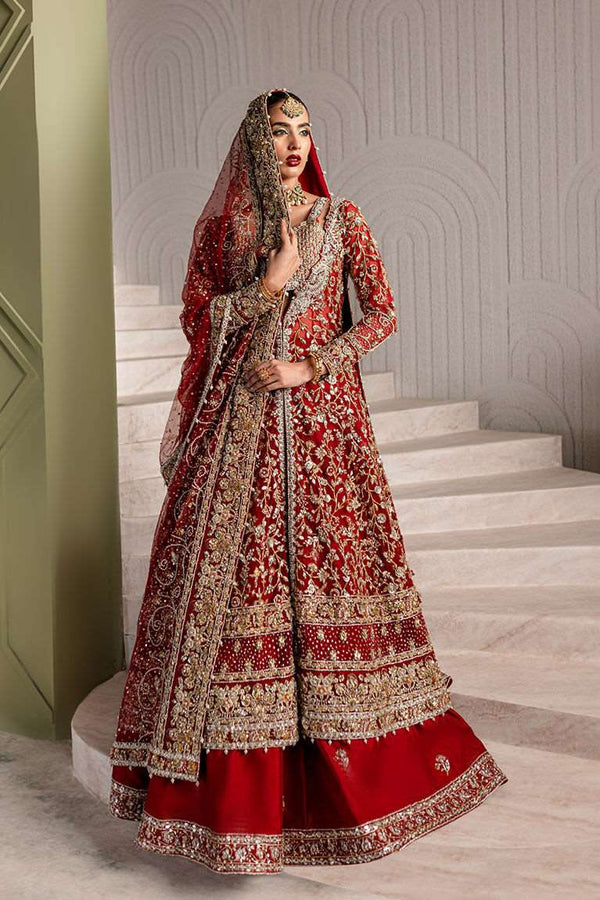 Front Open Gown with Corset And Lehnga